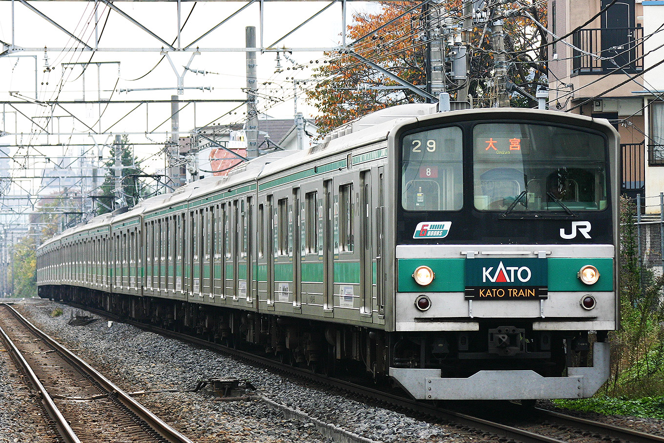 KATO TRAIN 埼京線 205系 - 鉄道模型