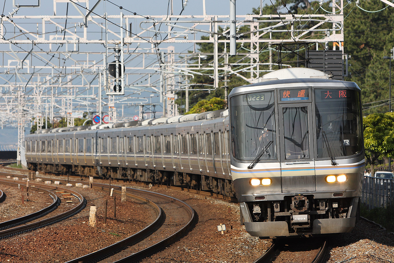 223系1000番台W2編成 JR神戸線 | 路面電車と鉄道の写真館